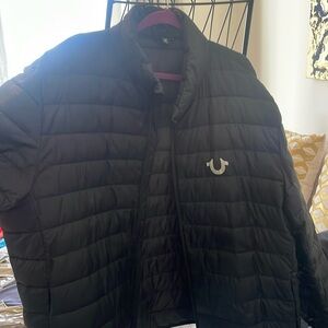 True Religion Black Puffer